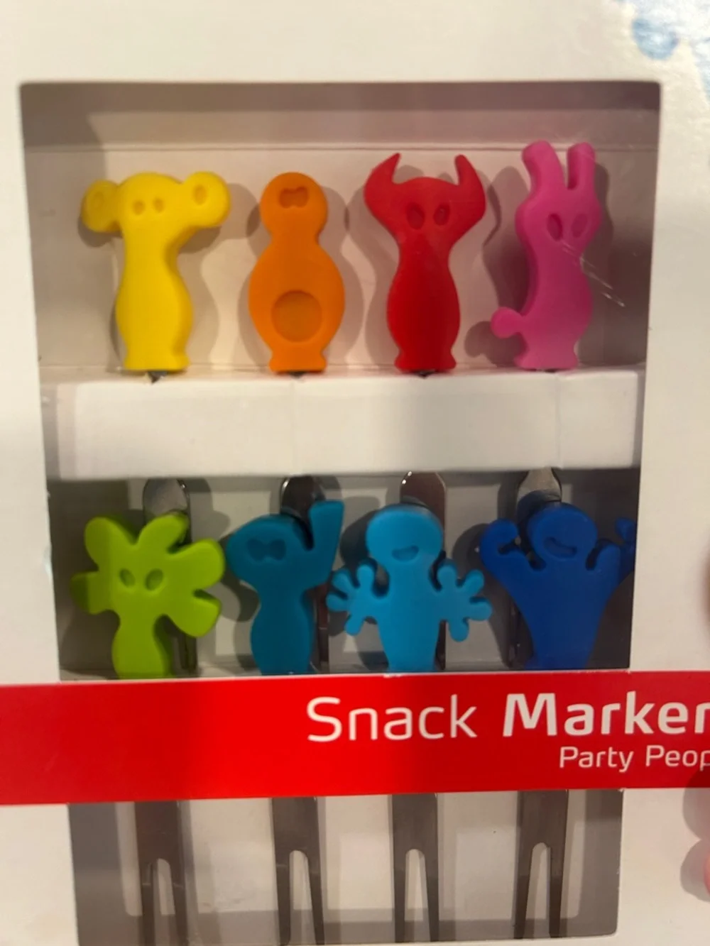 Party People Snack Markers - Multicolor Set